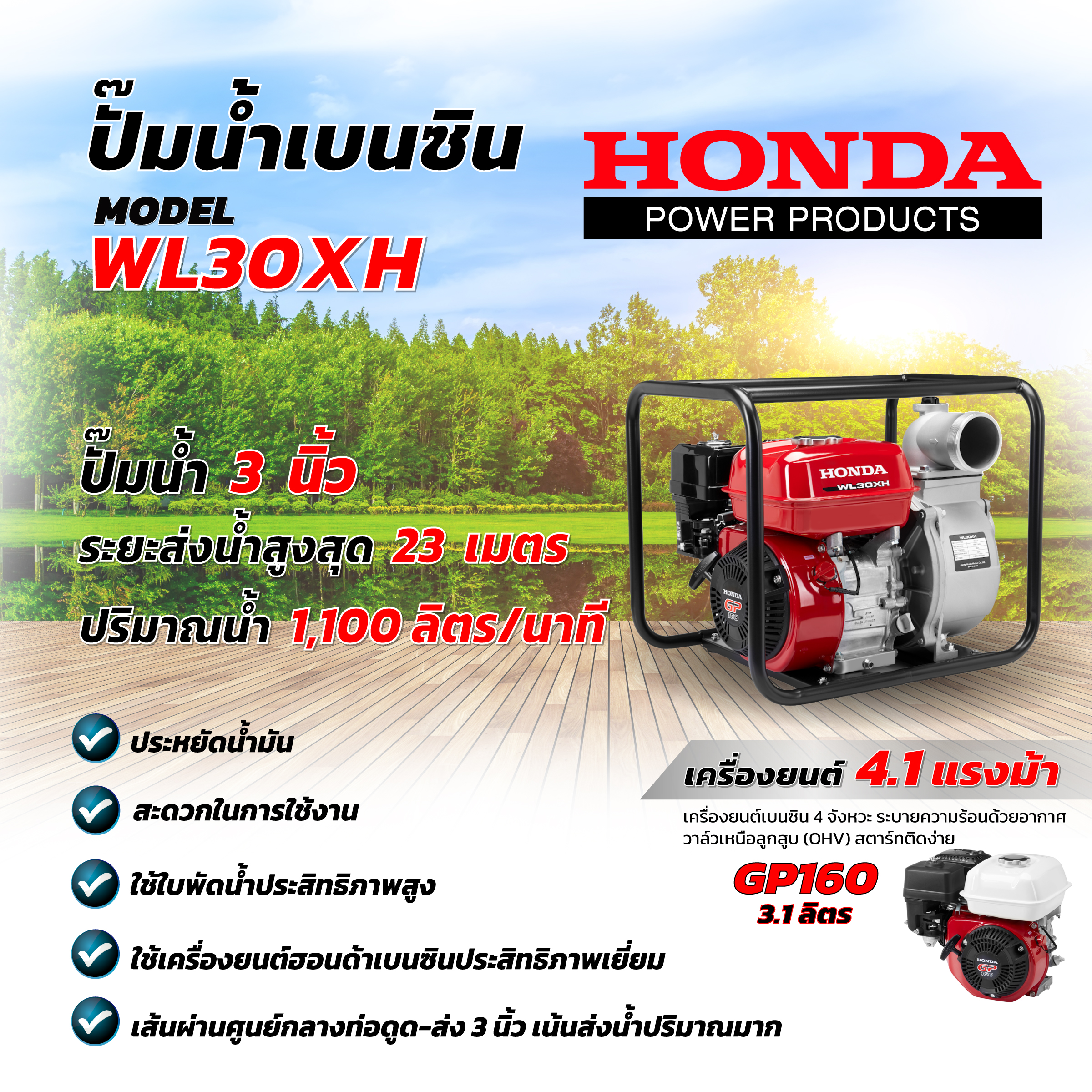 เครื่องสูบน้ำ 3 นิ้ว
